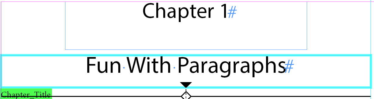 results for a Chapter Section