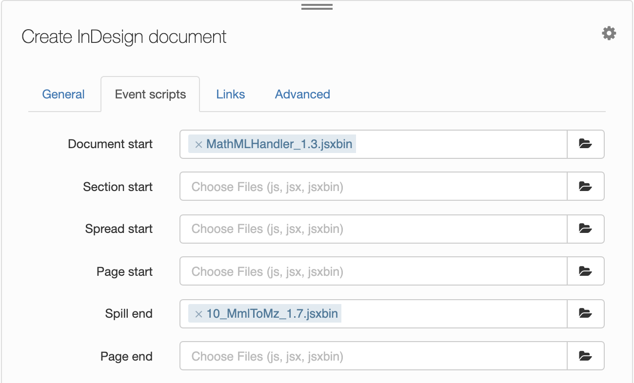 Add scripts to the workflow action