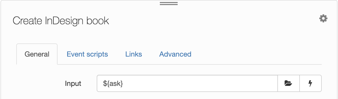 Using the ${ask} workflow variable