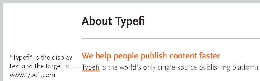Hyperlink example