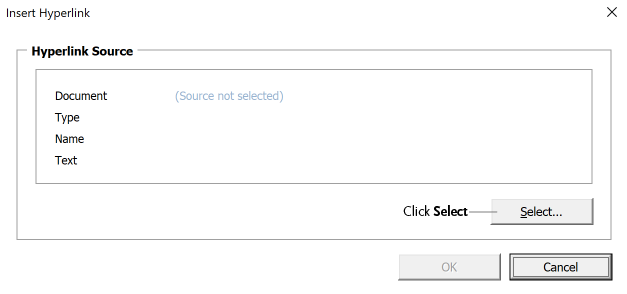 Click Select