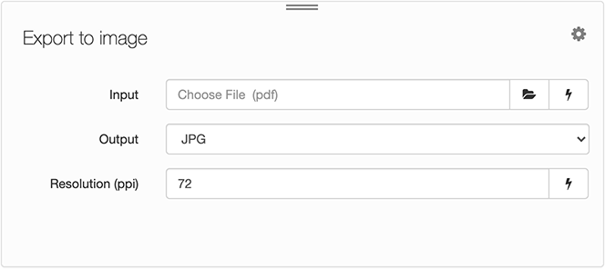 Export to image