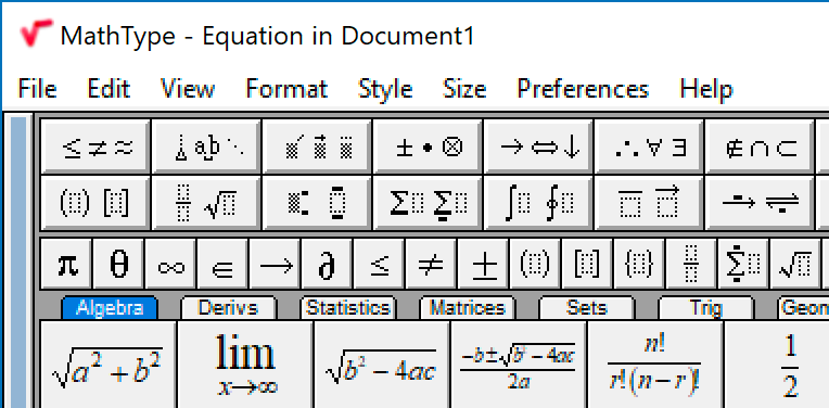 mathtype commands for microsoft word error