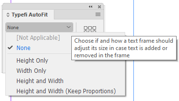 AutoFit auto-size options